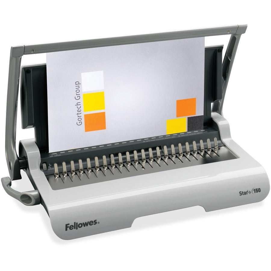 CombBind - 150 Sheet(s) Bind - 15 Punch - 3.1" Height x 17.7" Width x 9.8" Depth - White, Black