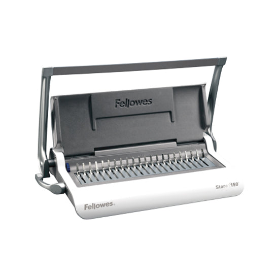 CombBind - 150 Sheet(s) Bind - 15 Punch - 3.1" Height x 17.7" Width x 9.8" Depth - White, Black