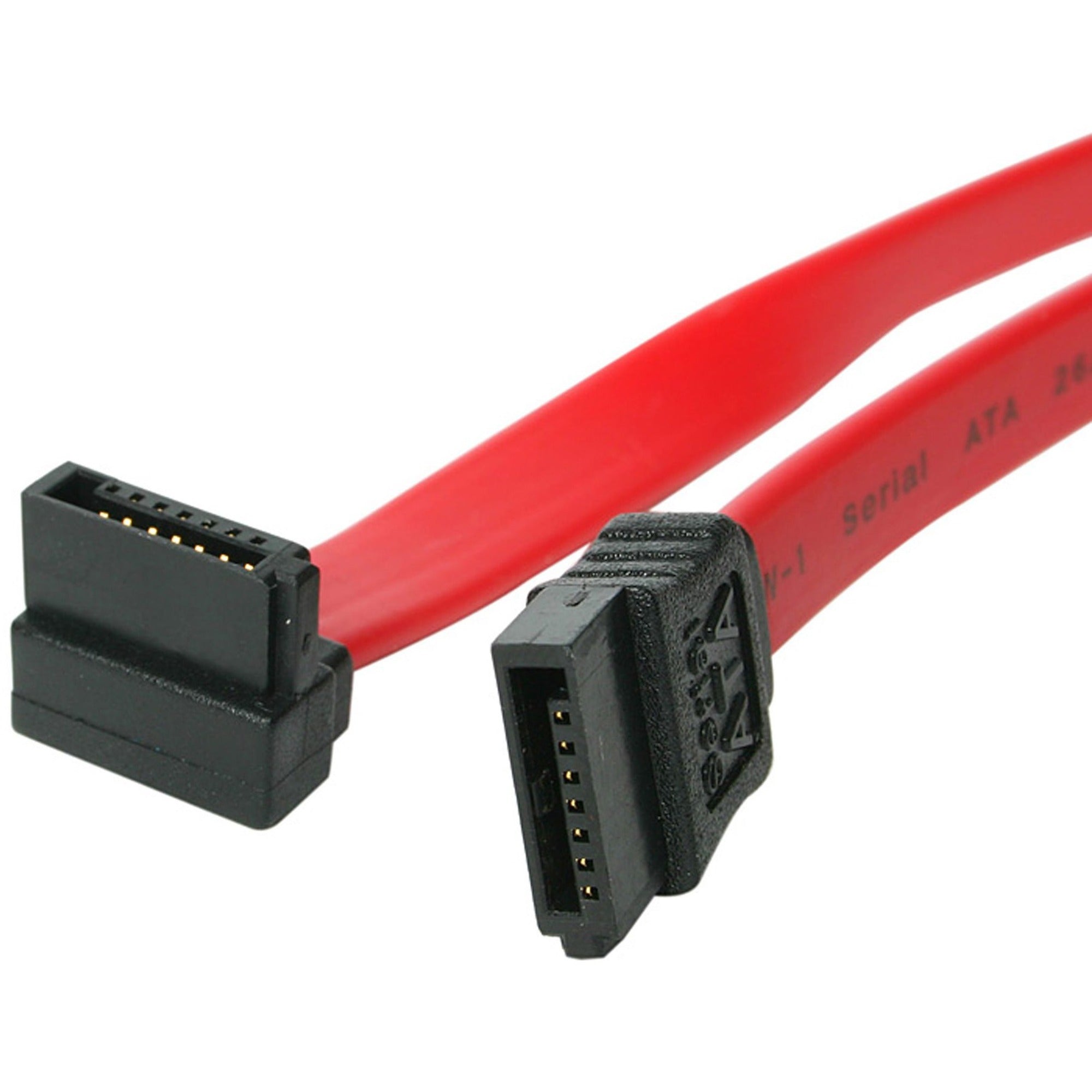 StarTech.com 24in SATA to Right Angle SATA Cable