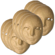 Decoration - 8" Height x 6" Width x 3" Depth - Natural - Paper - 12 / Set