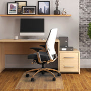 Floortex Phthalate-Free Vinyl Rectangular Chair Mat for Hard Floor - 48" x 60"