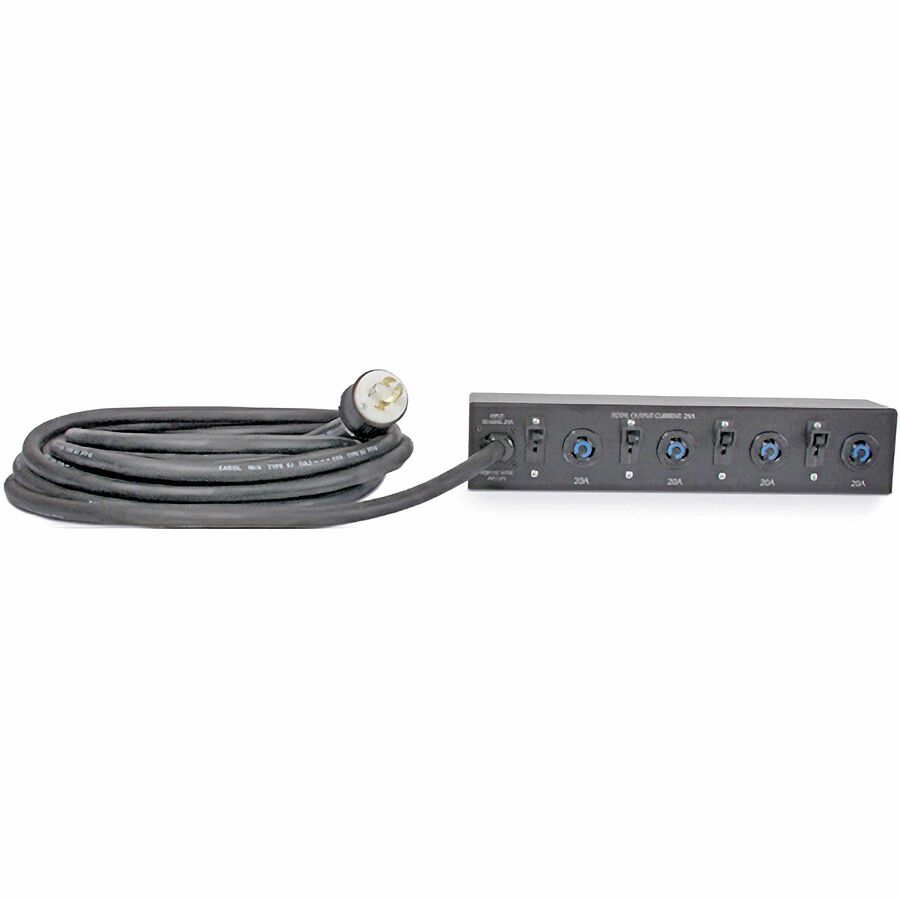APC by Schneider Electric Basic Rack 4.992kVA Extender PDU - Basic - NEMA L14-30P - 4 x NEMA L6-20R - 200 V, 208 V - 4992 W - 27.99 ft Cord Length - 2U - Horizontal - Rack-mountable