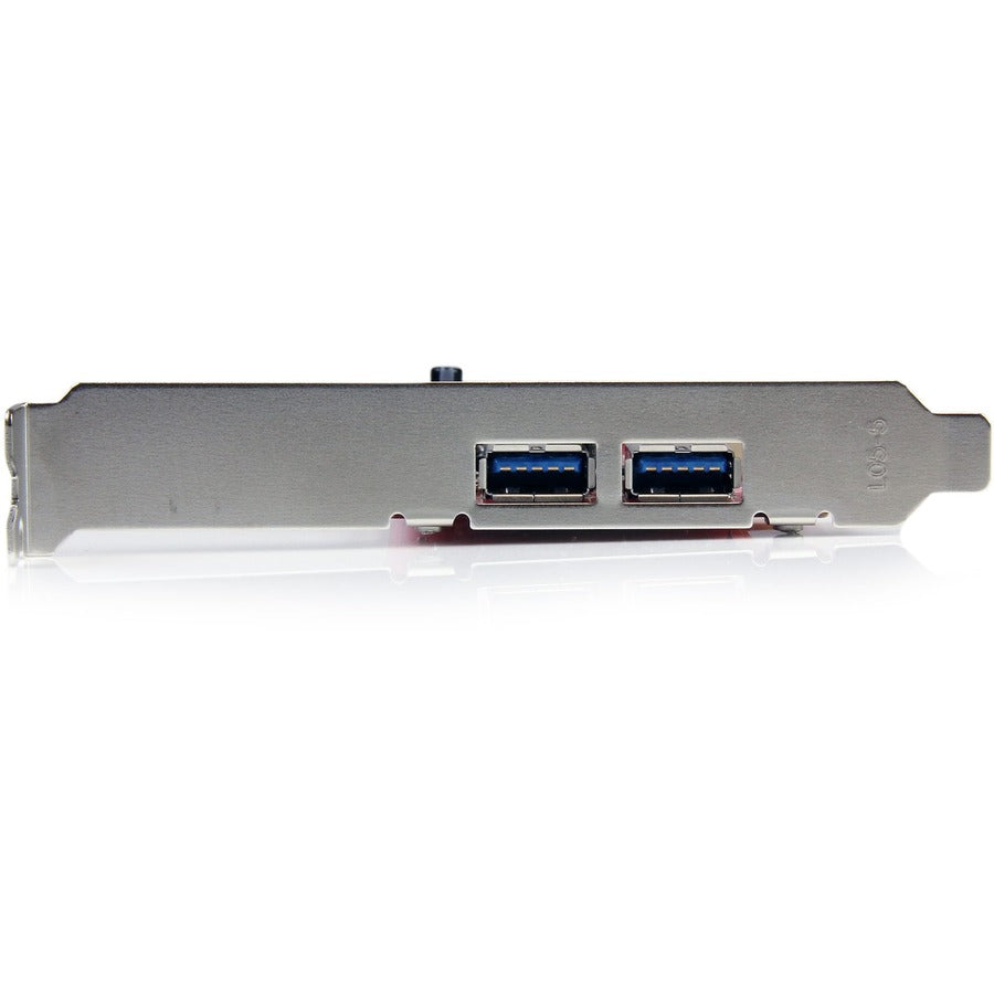 StarTech.com 2 Port PCI SuperSpeed (5Gbps) USB 3.0 Adapter Card with SATA Power