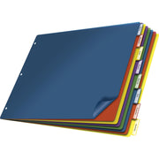Cardinal&reg; 11x17 Poly Insertable Dividers