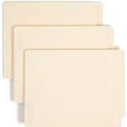 Smead TUFF Straight Tab Cut Letter Recycled End Tab File Folder