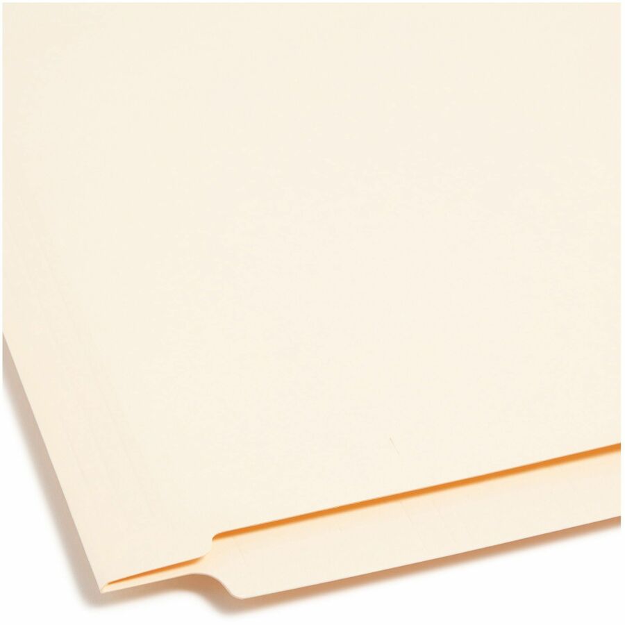 Smead TUFF Straight Tab Cut Letter Recycled End Tab File Folder