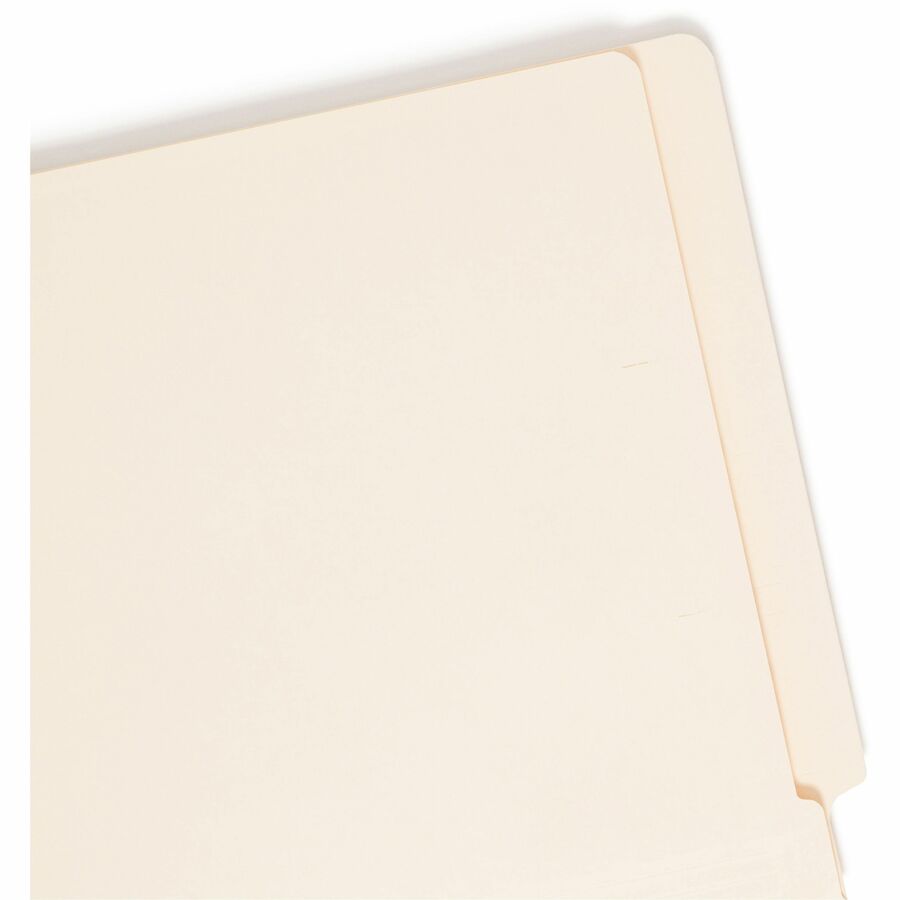 Smead TUFF Straight Tab Cut Letter Recycled End Tab File Folder