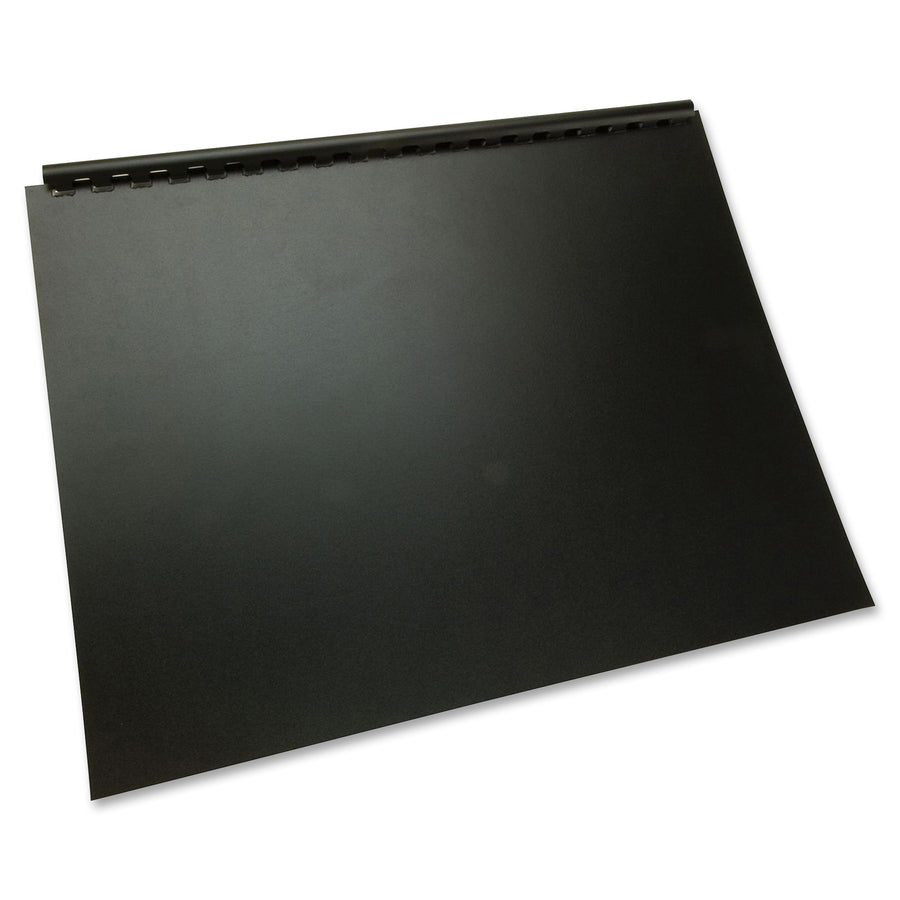 GBC Binding Presentation Covers - For Letter 8 1/2" x 11" Sheet - Square - Black - Polypropylene - 25 / Pack