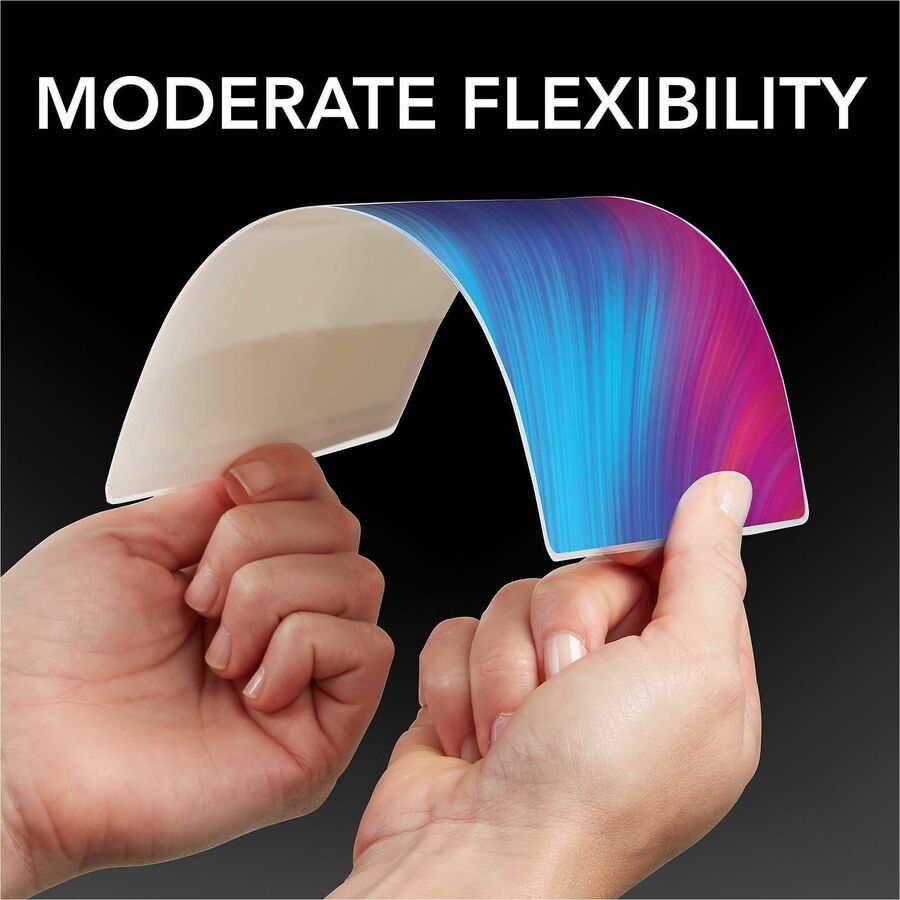 GBC Fusion EZUse Laminating Pouches - Sheet Size Supported: Menu - Laminating Pouch/Sheet Size: 5 mil Thickness - Glossy - for Document - UV Resistant, Durable, Fade Resistant - Clear - 100 / Box