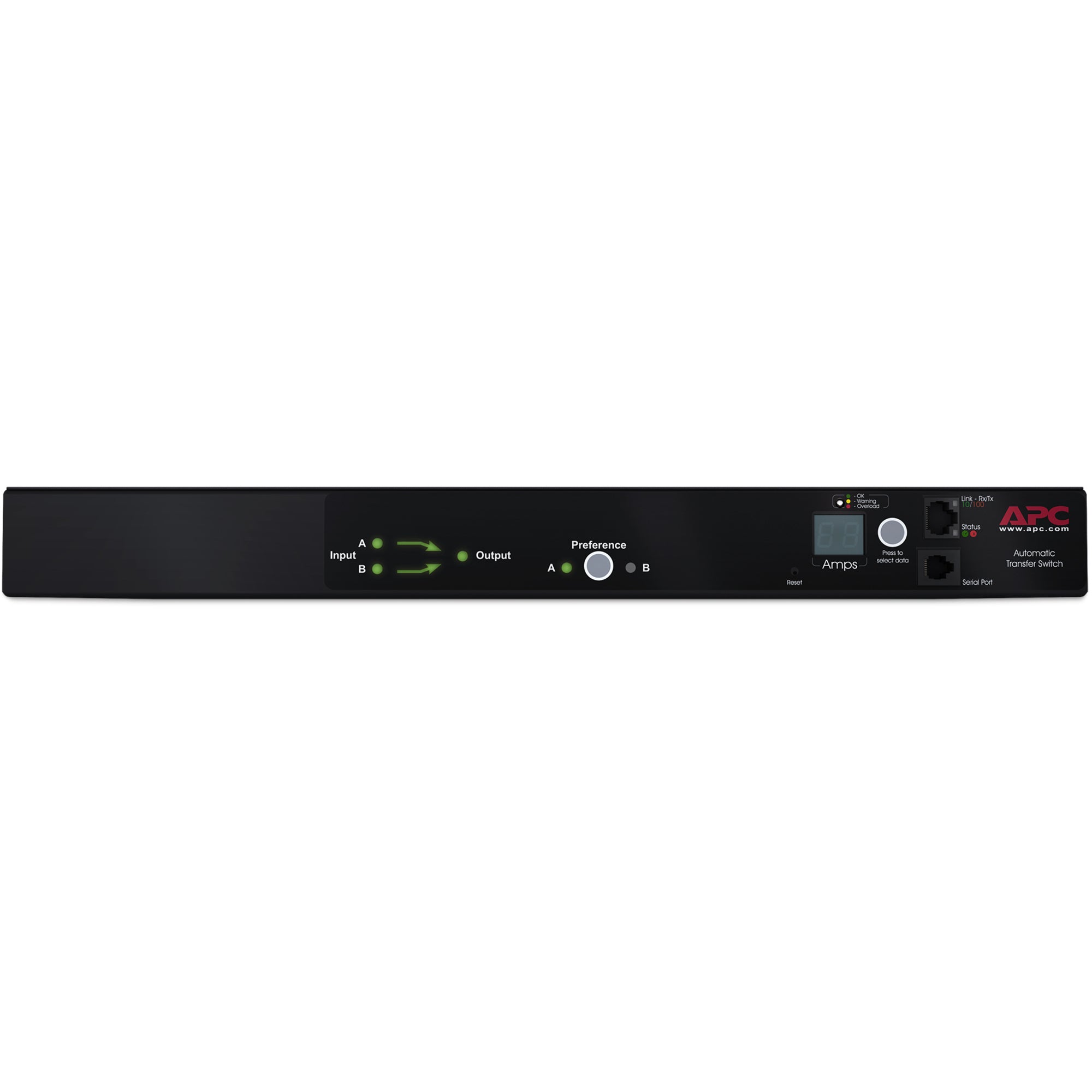 APC by Schneider Electric Automatic Transfer Switch (AP7722A)