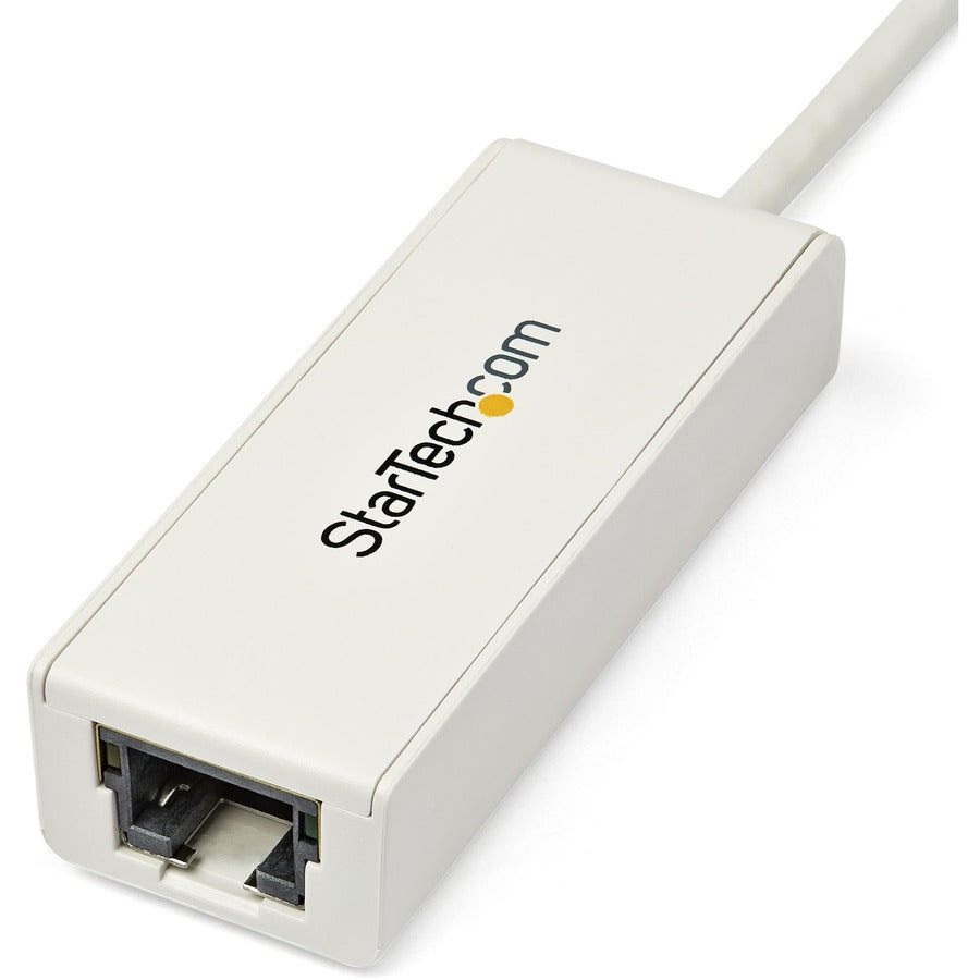 StarTech.com USB 3.0 to Gigabit Ethernet NIC Network Adapter - White