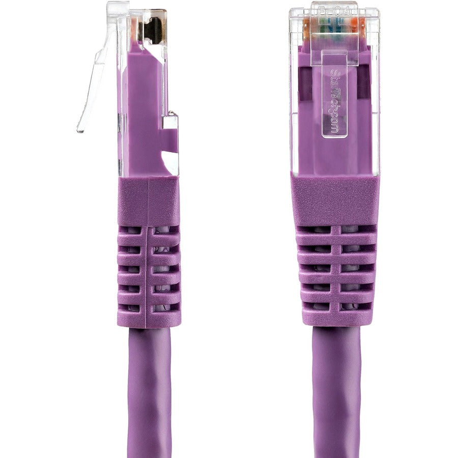 StarTech.com 15ft Purple Cat6 UTP Patch Cable ETL Verified
