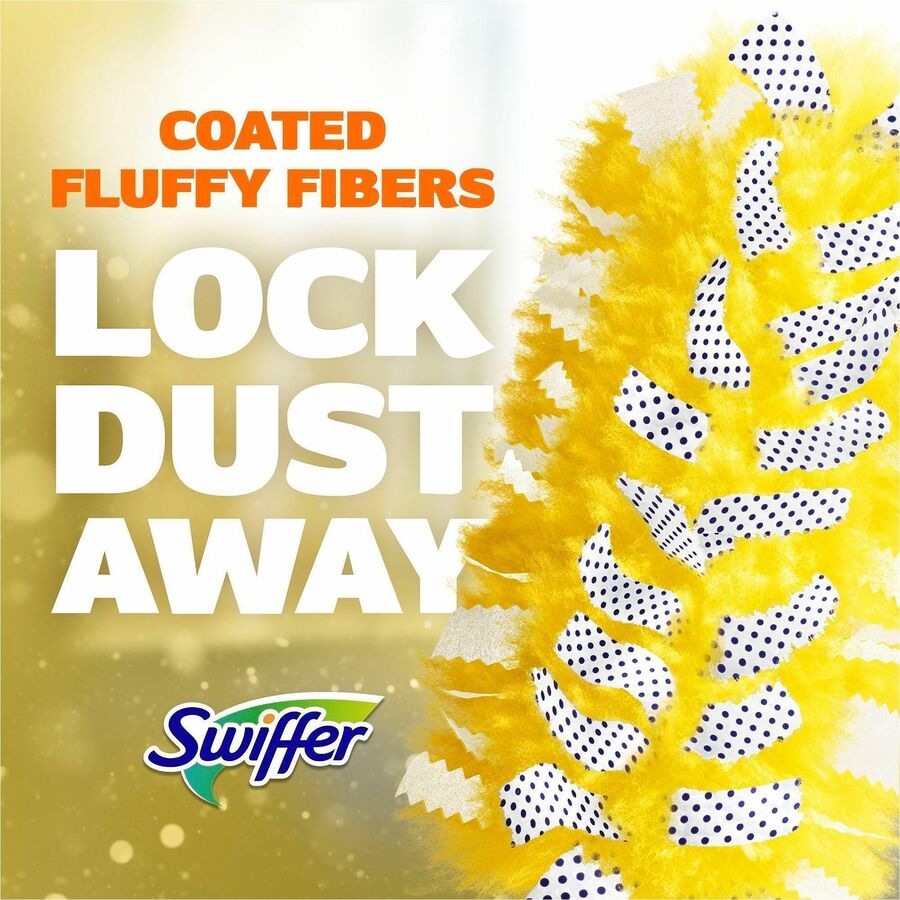 Swiffer 360 Dusters Extender Kit - 36" Handle Length - Plastic Handle - White - 1 Kit