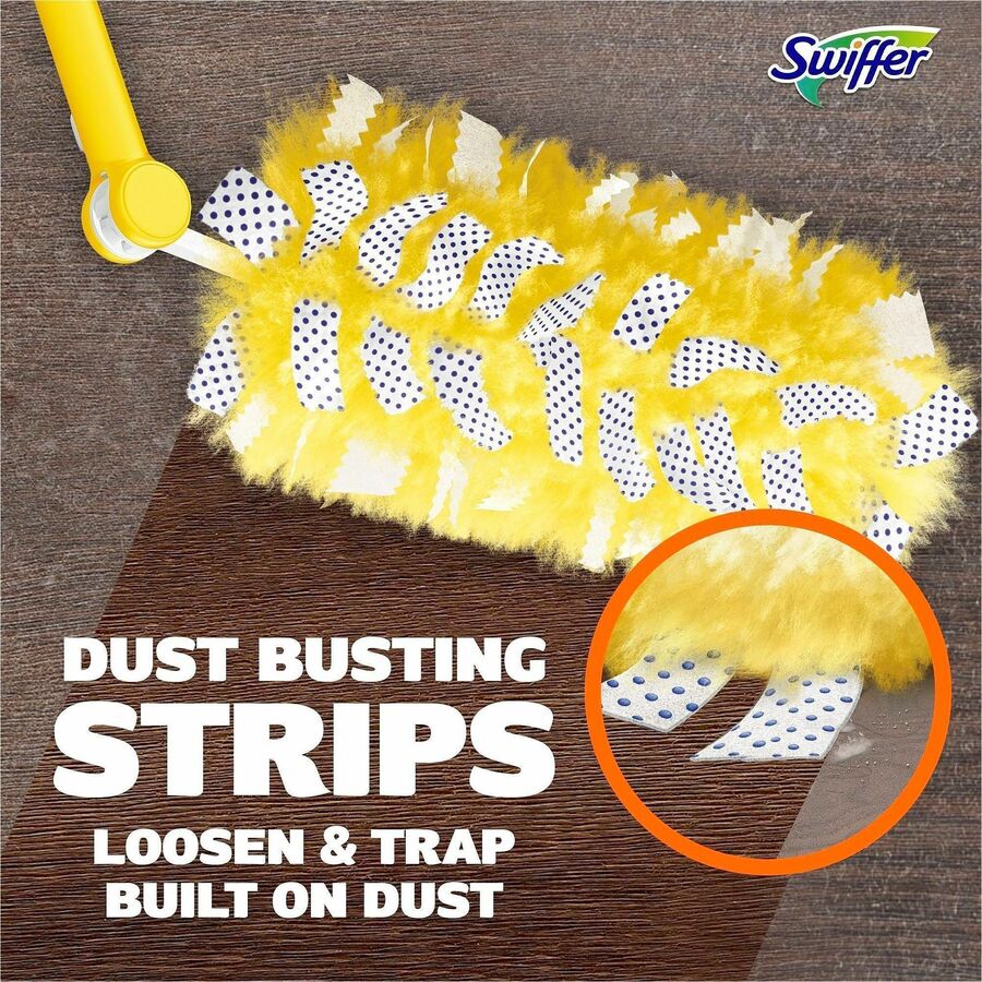 Swiffer 360 Dusters Extender Kit - 36" Handle Length - Plastic Handle - White - 1 Kit