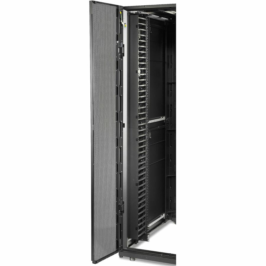 APC by Schneider Electric NetShelter Hinged Covers - Cover - Black - 42U Rack Height - 1 Each - TAA Compliant