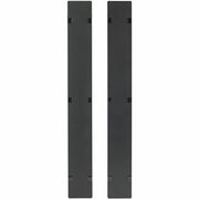 APC by Schneider Electric NetShelter Hinged Covers - Cover - Black - 42U Rack Height - 1 Each - TAA Compliant