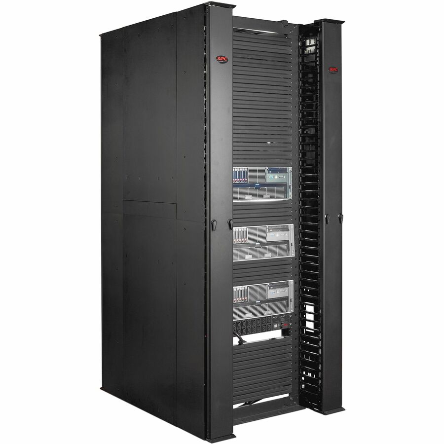 APC by Schneider Electric End of Row Panel for Double Sided 84" Performance Vertical Cable Manager