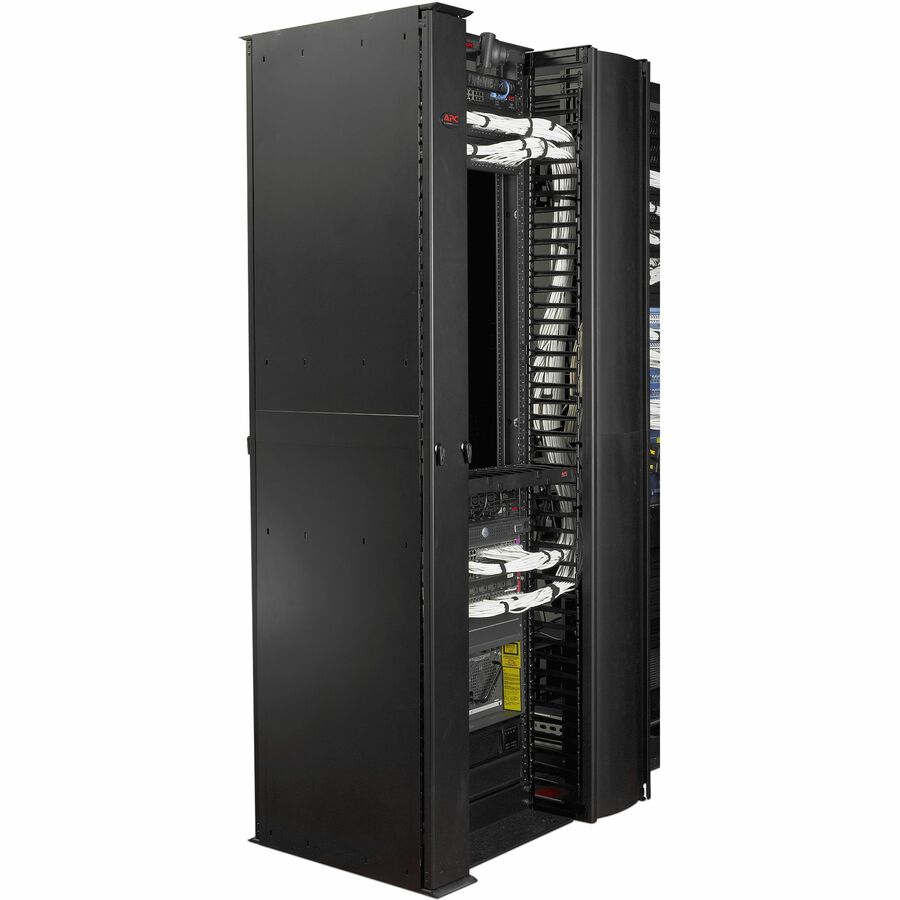 APC by Schneider Electric End of Row Panel for Double Sided 84" Performance Vertical Cable Manager