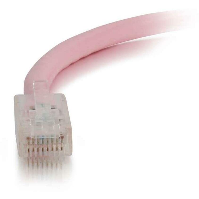 5 ft Category 6 Network Cable for Network Device - First End: 1 x RJ-45 Network - Male - Second End: 1 x RJ-45 Network - Male - Patch Cable - Pink - 1 Each
