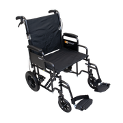 Bariatric Transport Wheelchair - 22" x 18",  1 Quantity per Case