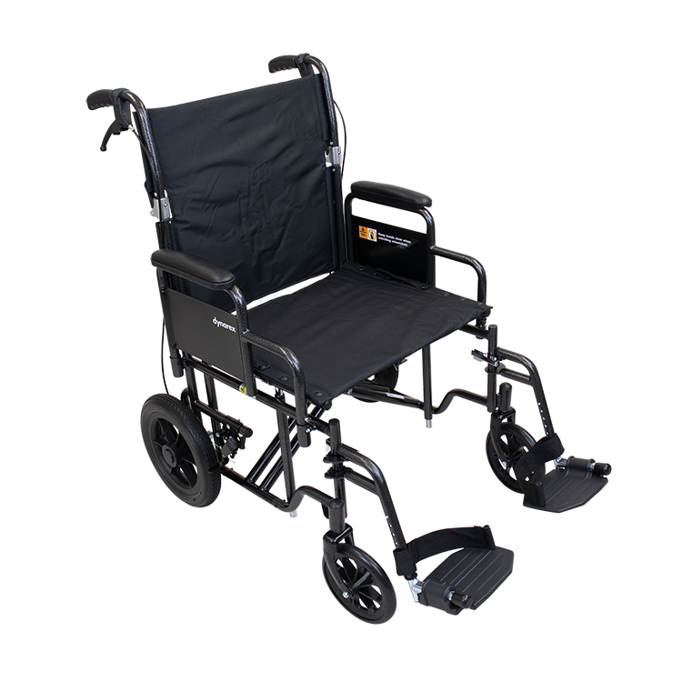 Bariatric Transport Wheelchair - 22" x 18",  1 Quantity per Case