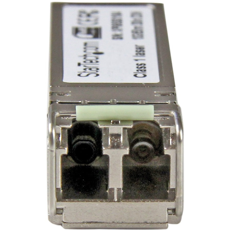 StarTech.com Cisco SFP-10G-SR Compatible SFP+ Transceiver Module, 10GBASE-SR, LC Duplex, Multimode Fiber, 10GbE, Hot-Pluggable, 1 Each