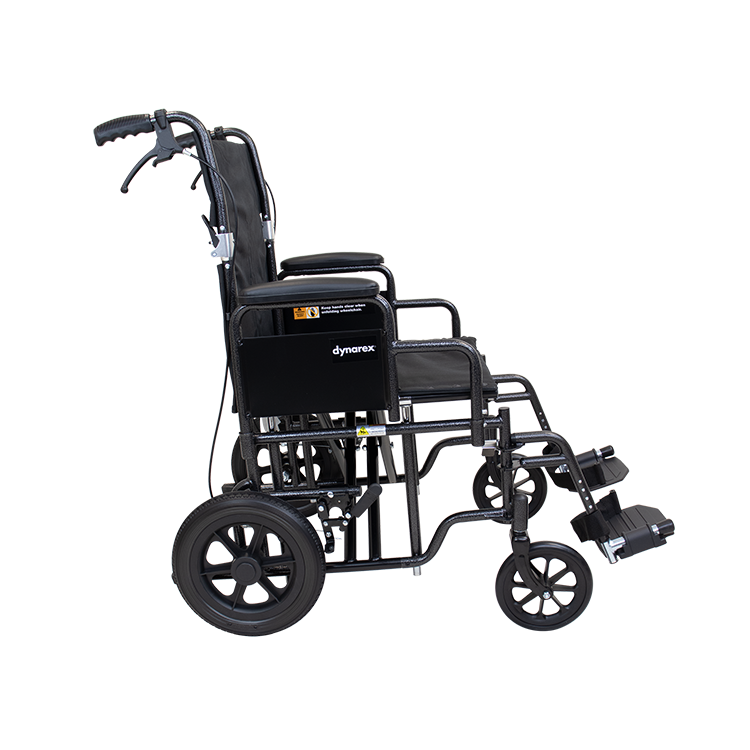 Bariatric Transport Wheelchair - 22" x 18",  1 Quantity per Case