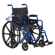 DynaRide Convertible Wheelchair - 18" x 16" w/ Detachable Desk Arm FR,  1 Quantity per Case