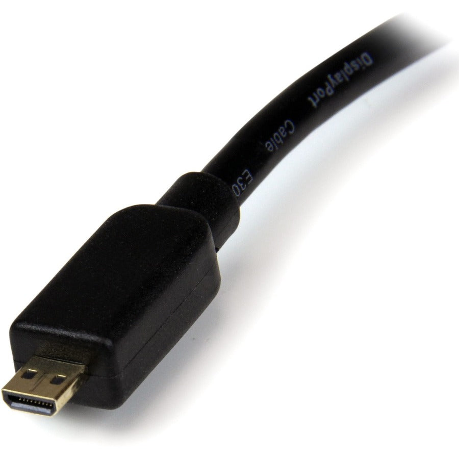 StarTech.com HDMI/VGA Video Cable - 1 x 19-pin Micro HDMI Type D Digital Audio/Video - Male - 1 x 15-pin HD-15 - Female - Black - 1 Each