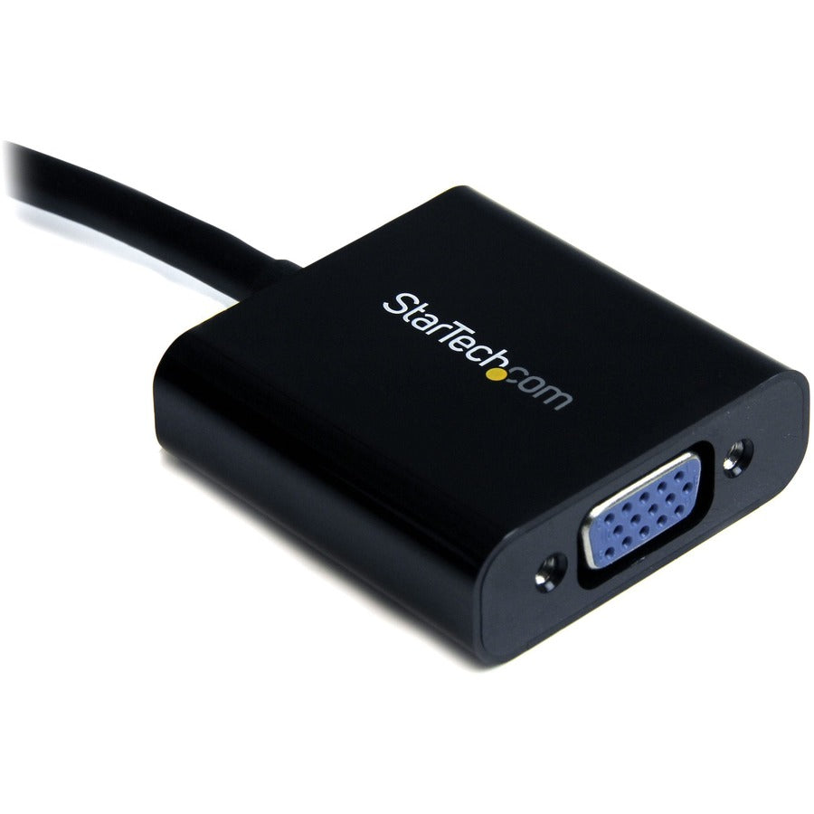 StarTech.com HDMI/VGA Video Cable - 1 x 19-pin Micro HDMI Type D Digital Audio/Video - Male - 1 x 15-pin HD-15 - Female - Black - 1 Each