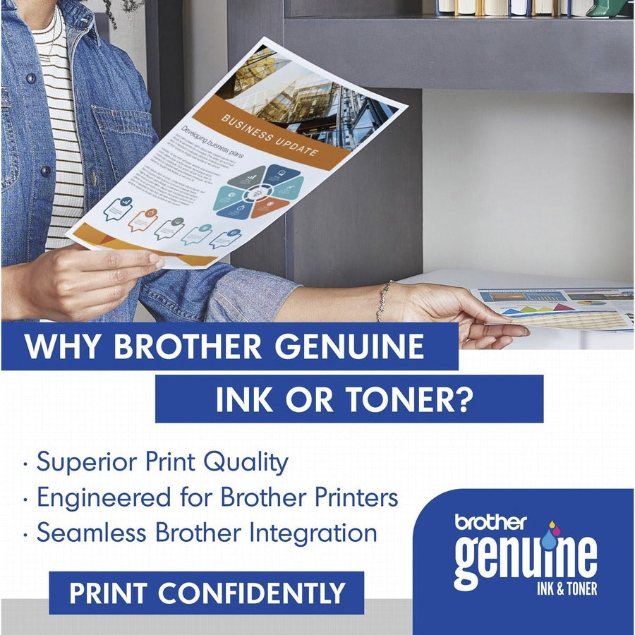 Brother TN221M Original Standard Yield Laser Toner Cartridge - Magenta - 1 Each