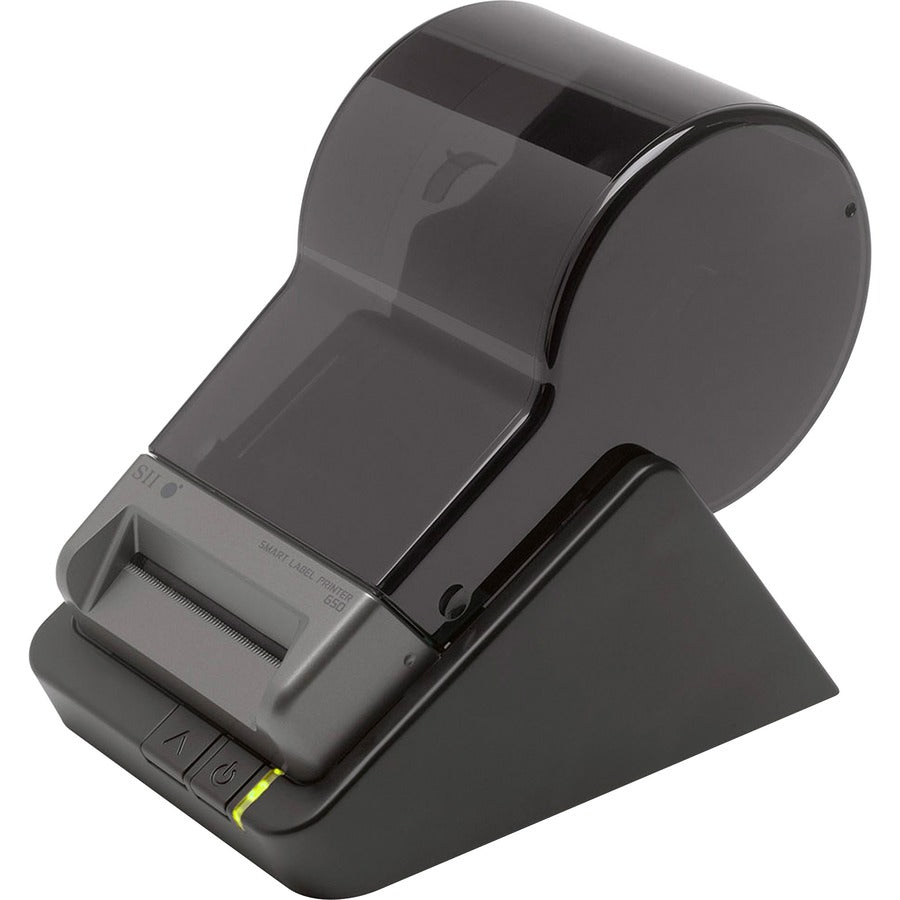 Seiko SLP-650 Desktop, Industrial, Healthcare Direct Thermal Printer - Monochrome - Label Print - USB - Gray