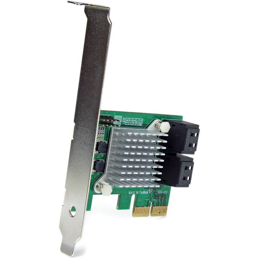 StarTech.com 4 Port PCI Express SATA III 6Gbps RAID Controller Card with Heatsink