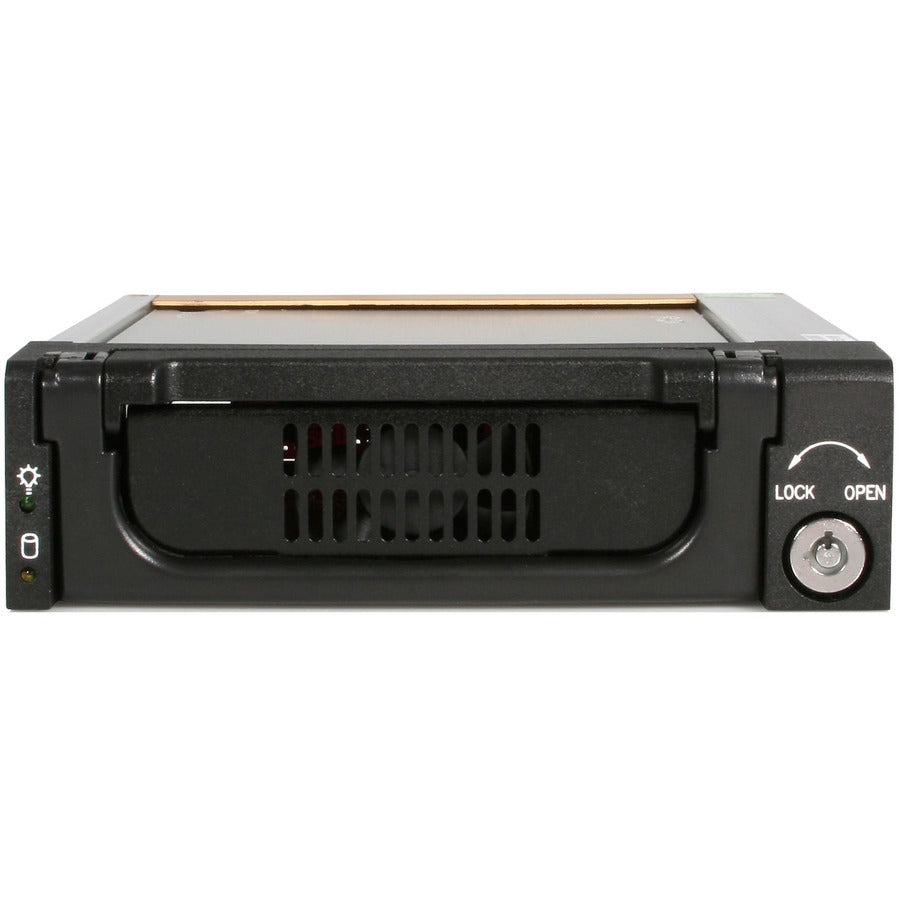 StarTech.com DRW150SATBK Drive Bay Adapter for 5.25" - Serial ATA/600 Host Interface Internal - Black