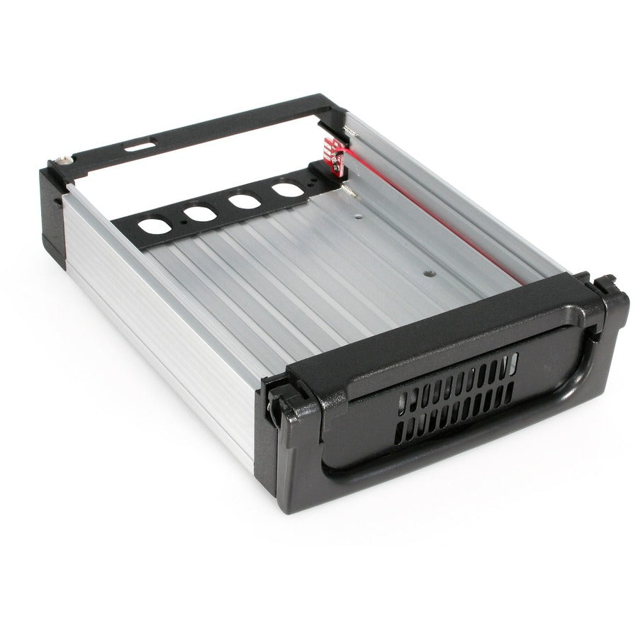 StarTech.com DRW150SATBK Drive Bay Adapter for 5.25" - Serial ATA/600 Host Interface Internal - Black
