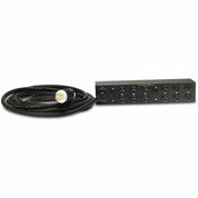 APC by Schneider Electric Basic Rack 4.992kVA PDU - Basic - NEMA L14-30P - 12 x NEMA 5-20R - 200 V, 208 V - 4992 W - 27.99 ft Cord Length - 2U - Horizontal - Rack-mountable