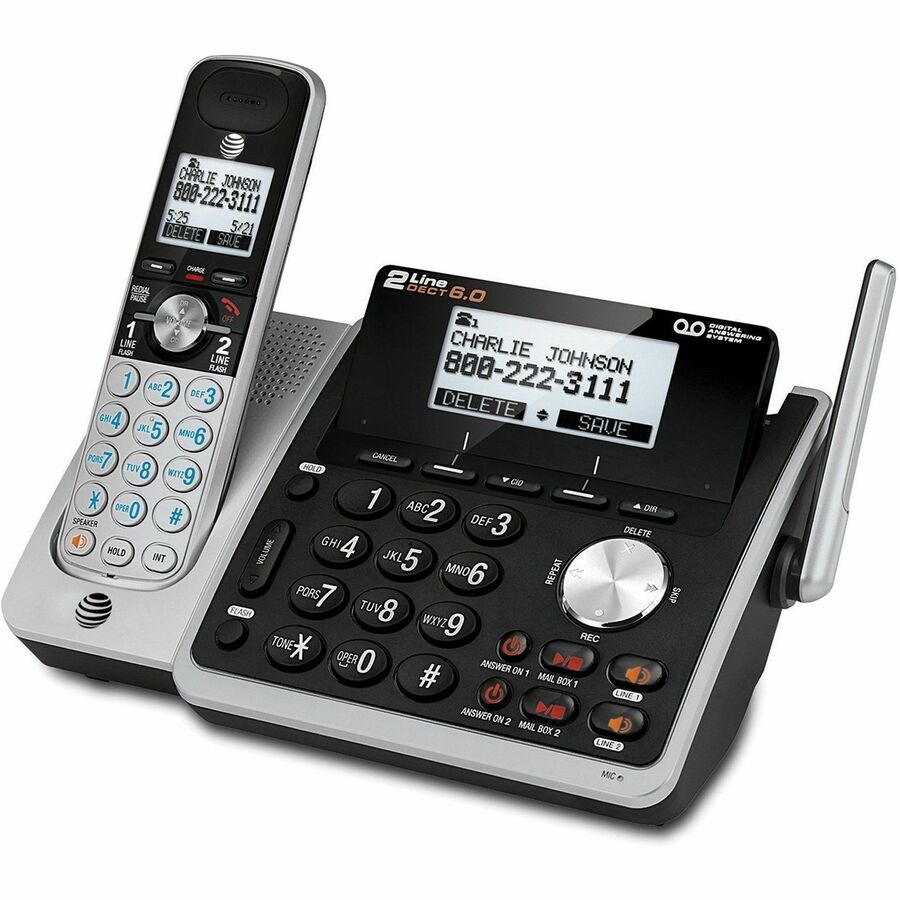 2 x Phone Line - Speakerphone - Answering Machine - Backlight