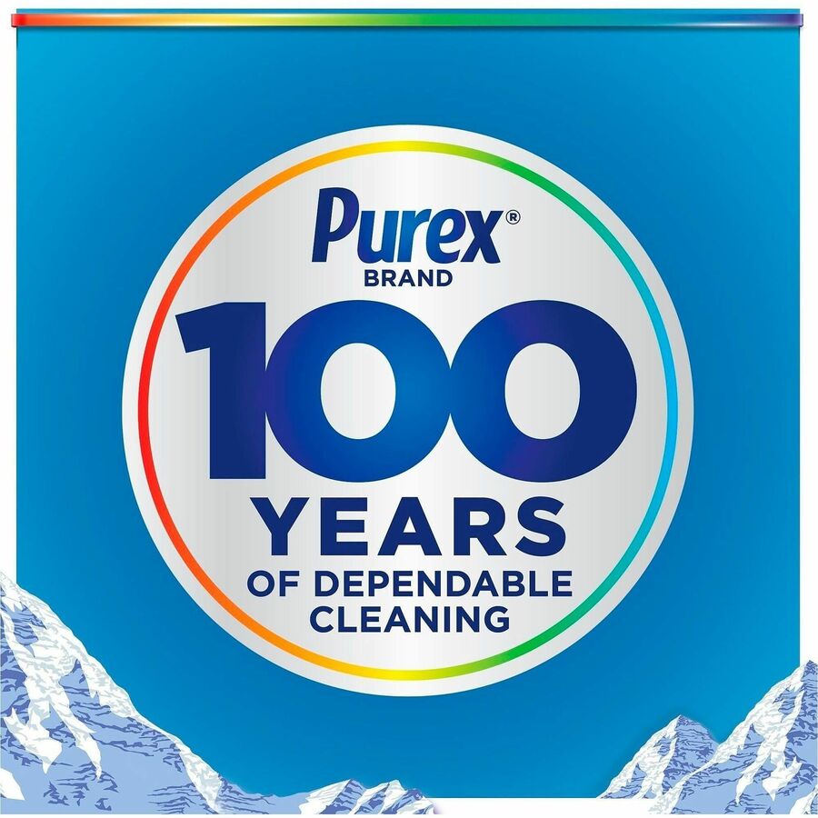 Purex Ultra Laundry Detergent - For Clothing - Concentrate - 149.8 fl oz (4.7 quart) - Mountain Breeze Scent - Recommended For: Dirt Remover, Stain Remover - Blue - 1 Bottle