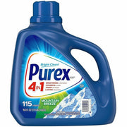 Purex Ultra Laundry Detergent - For Clothing - Concentrate - 149.8 fl oz (4.7 quart) - Mountain Breeze Scent - Recommended For: Dirt Remover, Stain Remover - Blue - 1 Bottle