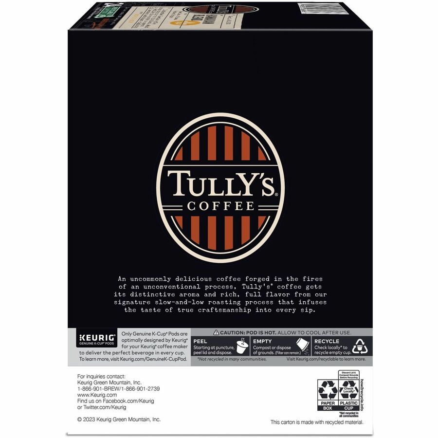 Compatible with Keurig K-Cup Brewer - Regular - Extra Bold Medium - 9.6 oz - 24 K-Cup - K-Cup, Pod - Hawaiian Blend - Kosher - 24 / Box