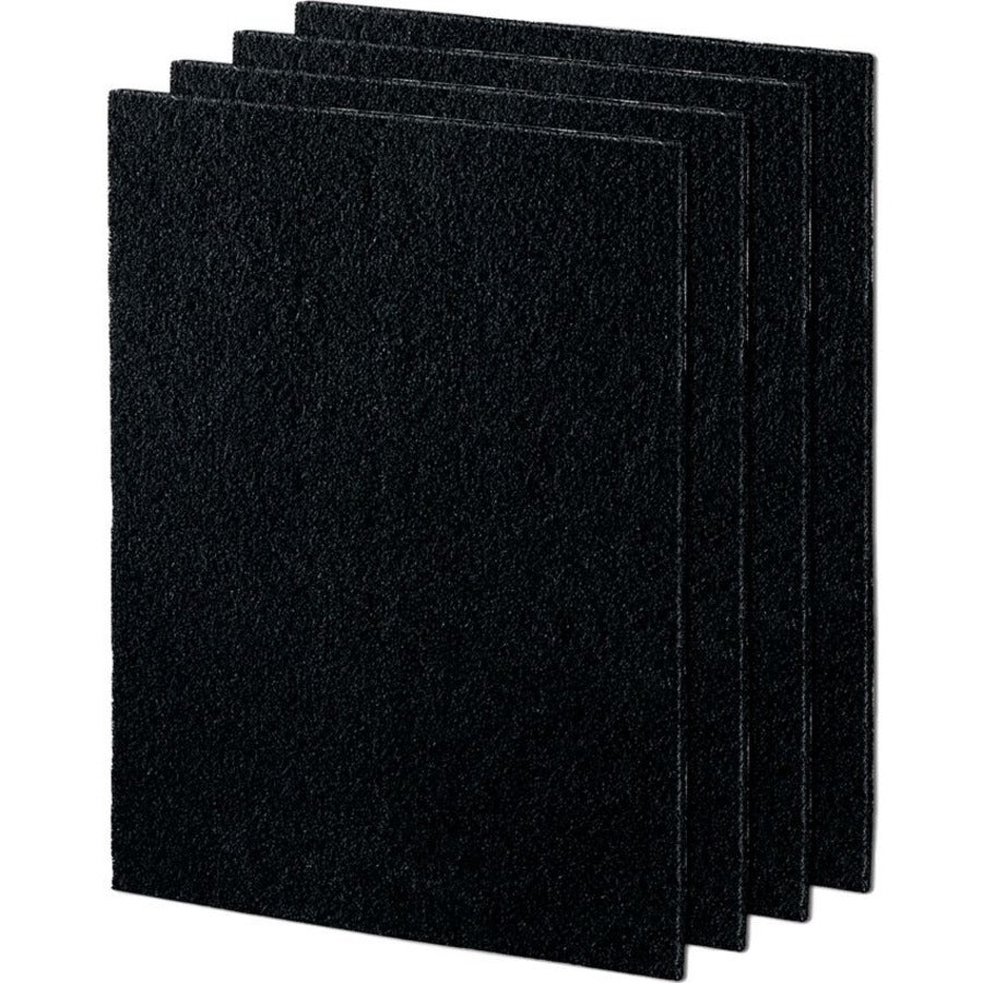 Activated Carbon - For Air Purifier - Remove Odor - 16.1" Height x 12.4" Width x 0.2" Depth - Carbon - 4 / Pack