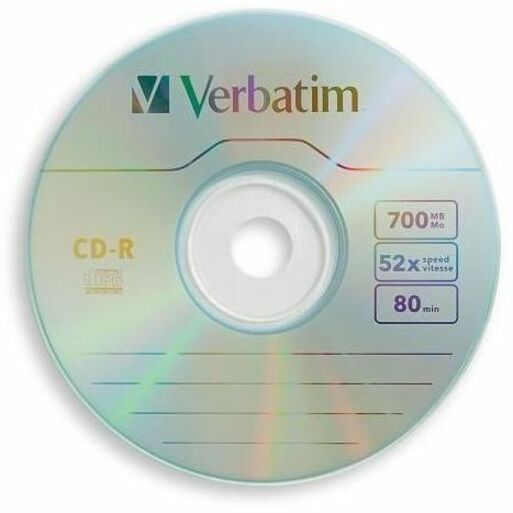 120mm - Single-layer Layers - 1.33 Hour Maximum Recording Time