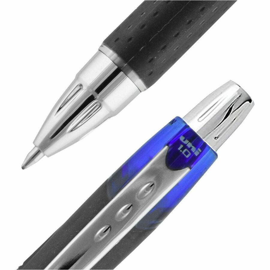 uniball™ Jetstream RT Ballpoint Pen - 1 mm Medium Pen Point - Retractable - Blue Ink - Pigment-based - 1 Dozen