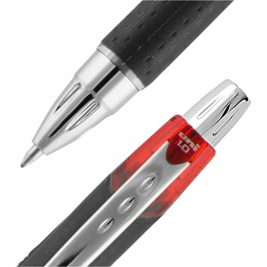 uniball™ Jetstream RT Ballpoint Pen - 1 mm Medium Pen Point - Retractable - Red Ink - Pigment-based - 1 Dozen