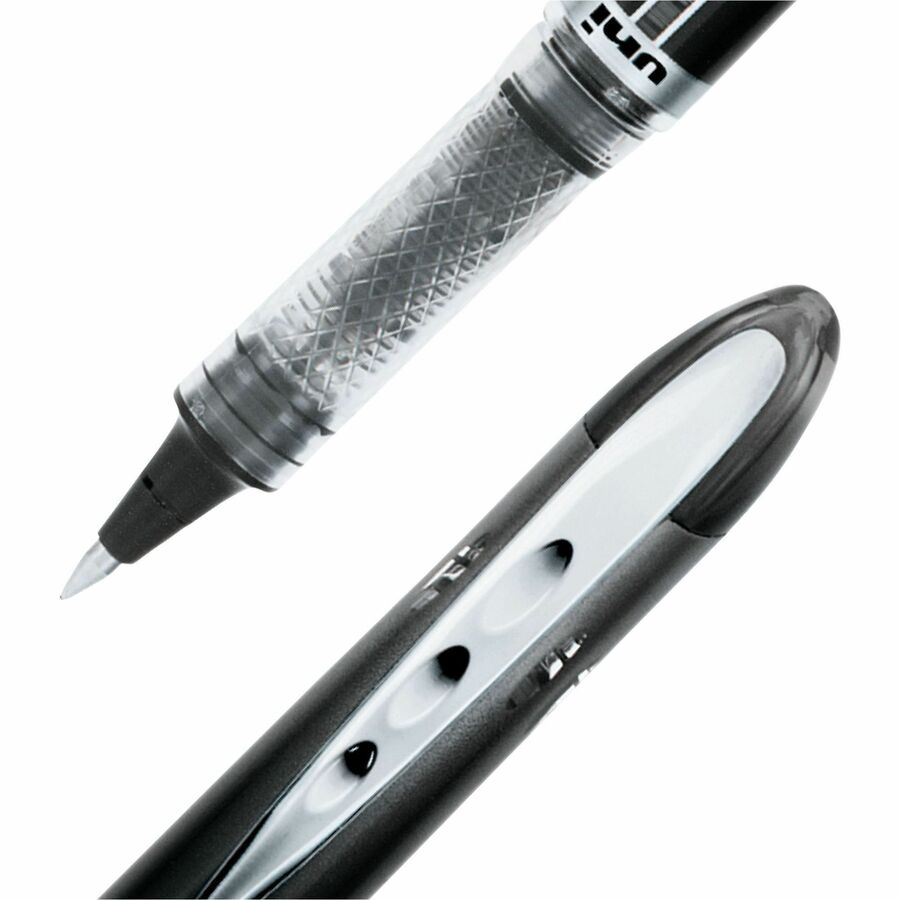 uniball™ Vision Elite Rollerball Pen - 0.5 mm Micro Pen Point - Black Ink - 1 Each