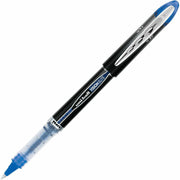 uniball™ Vision Elite Rollerball Pen - 0.5 mm Micro Pen Point - Blue Ink - Pigment-based - 1 Each