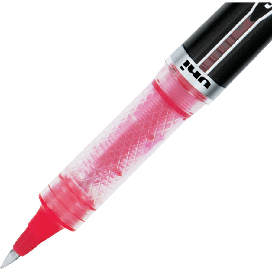 uniball™ Vision Elite Rollerball Pen - 0.5 mm Micro Pen Point - Red Ink - Pigment-based - 1 Each