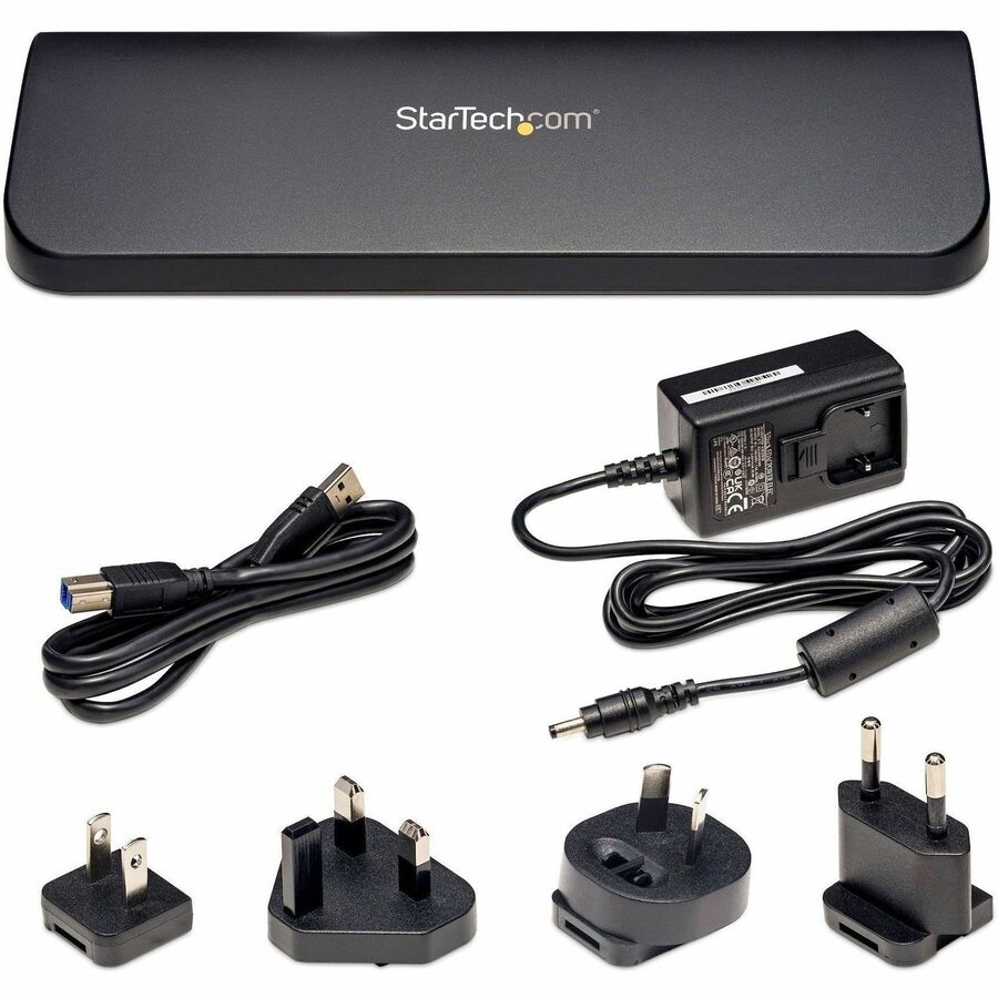 StarTech.com Dual-Monitor USB 3.0 Docking Station with HDMI &DVI/VGA