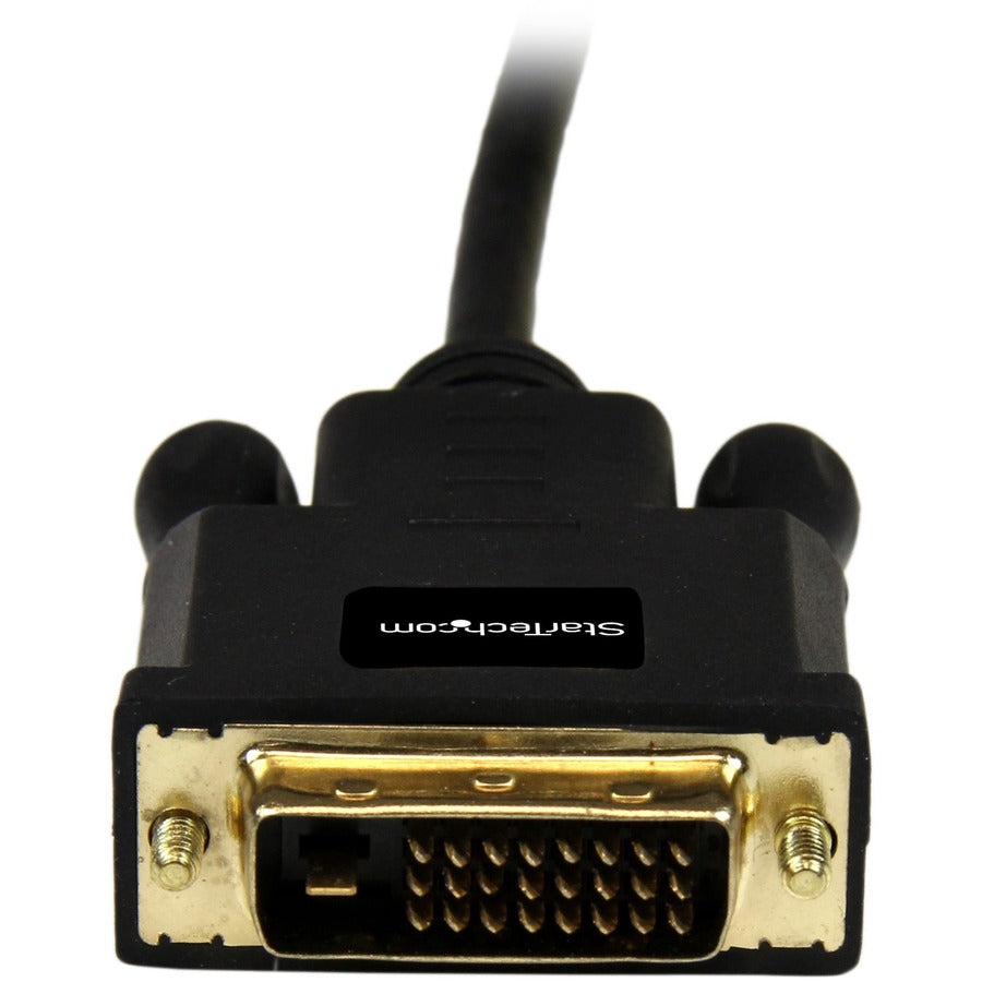 StarTech.com Mini DisplayPort to DVI-D Video Cable, 10 ft, Male/Male, Black, Supports 1920 x 1200, 1 Each