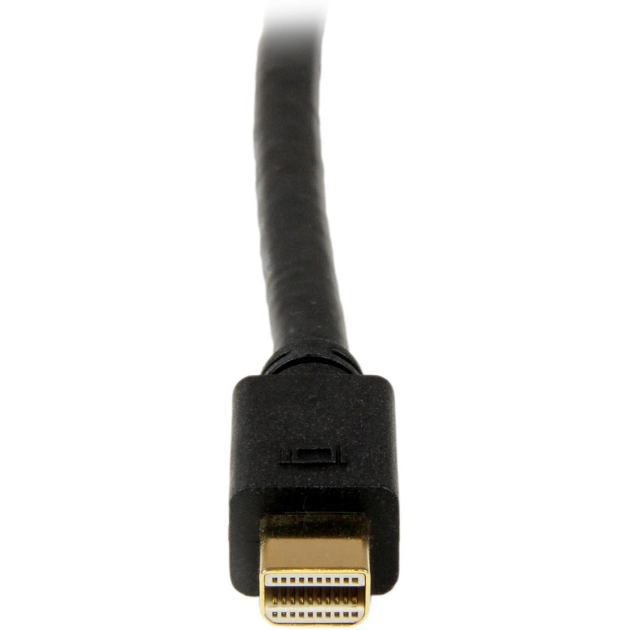 StarTech.com Mini DisplayPort to DVI-D Video Cable Adapter, 3 ft, Male/Male, Black, 1 Each